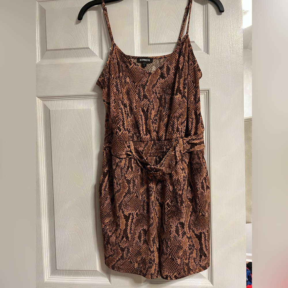 Like New Express Belted Romper